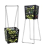 Tennisball-Hüpfer mit Rädern, 60 Bälle Kapazität, leichter Sammler, kein Biegen, freihändiges Ballabholwerkzeug für Training und Platz