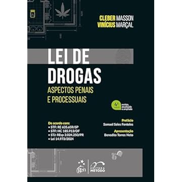 Capa do livro Lei de Drogas - Aspectos Penais e Processuais - 4ª Edição 2025