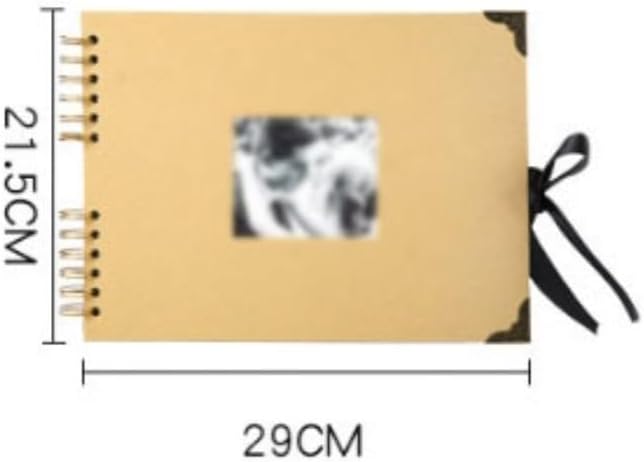 Travel Growth Commemorative Book ﻿ Creative Photo Album DIY Album Album Set Handmade Commemorative Album Applicable to Photos, Receipts, Star Cards, etc(Blue)