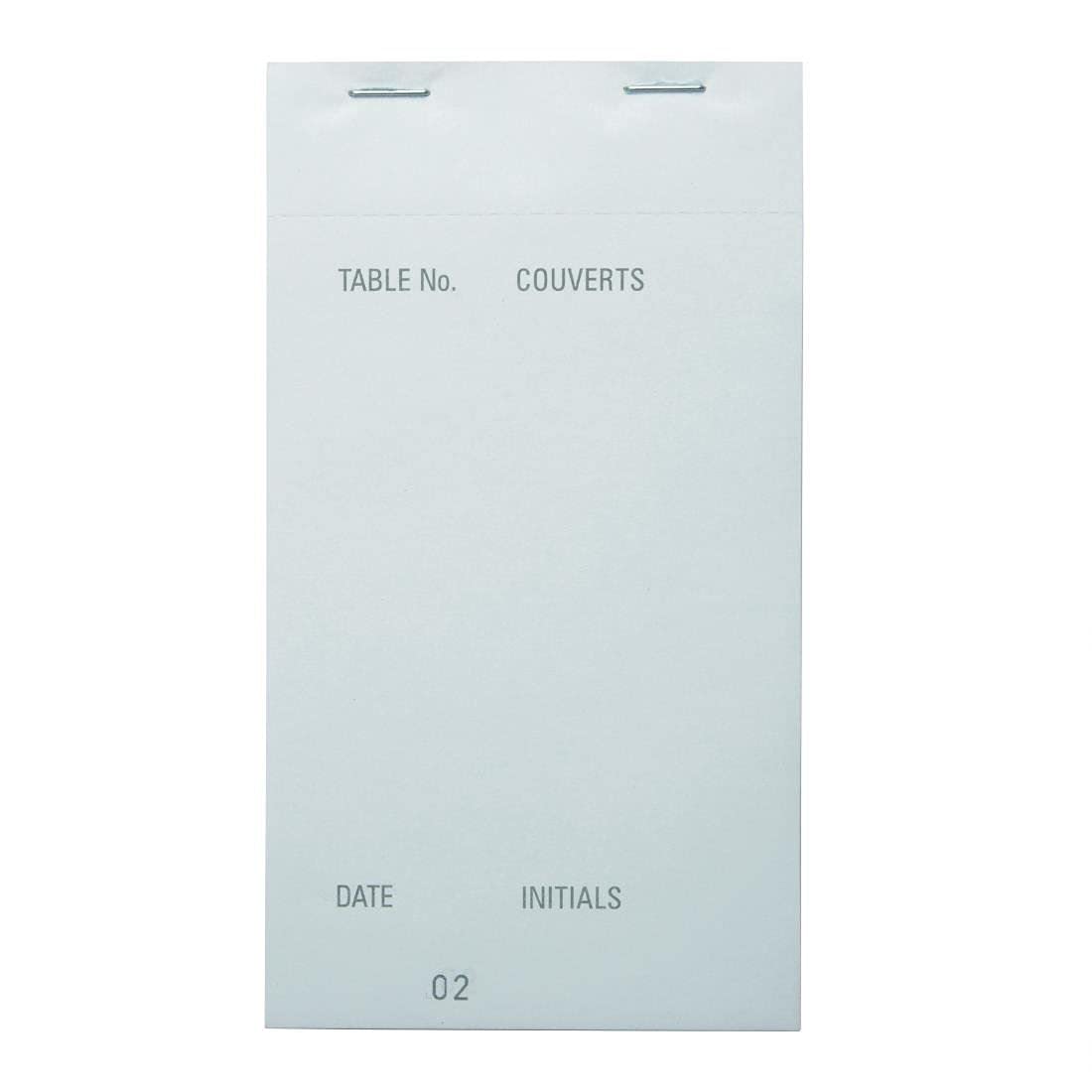 Restauration appareil Superstore G523 Duplicate Restaurant Check Pad (Lot de 50)