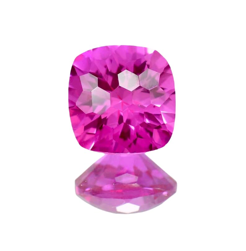 Saphir rose naturel pour bague et pendentif fait main en herboristerie