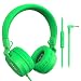 Produktbild Puro Sound Labs PuroBasic Volume Limiting Wired Headphones for Kids, Boys, Girls 2+ Foldable & Adjustable Headband  by, (Green)
