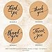 500 Thank You Stickers Roll – 1.5