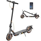 E Scooter S3ABE mit Straßenzulassung, 350W Motor, 20 km/h, 35 km Reichweite, E-ABS & Scheibenbremse, Seemar Faltbarer E-Roller