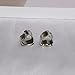 OIDIMS 1 Pair Stainless Steel Ear Tunnel Plugs Flesh Gauges Stretchers Expander Heart Shaped Body Piercing Earrings Plug Fashion Minimalist Jewelry Gifts for Women Men (9/16