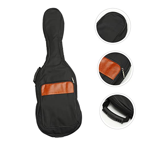 WHAMVOX Bolsa de guitarra baixo mala de viagem mochila bolsa de ombro bolsa acolchoada bolsa de viag