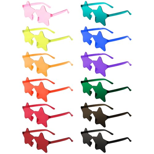 La mejor selección de Gafas y accesorios para Niña . 44 AUTOWT 12 Pack Gafas de Sol con Forma Estrella, Gafa Estrella Divertidas sin Montura Color Caramelo, Gafas Sol Transparentes Arcoíris, Recuerdos para Mujeres y Niñas Suministros