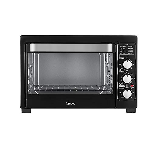 Midea MEO-40BGY1 40 Liter Oven Toaster and Grill with 4 Heating Mode, Black