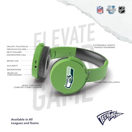 Image of SOAR NFL Wireless Bluetooth Headphones