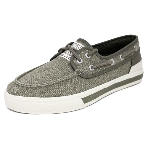 Nautica Men's Casual Boat Shoes, Moc-Toe Loafers with Cushioned