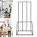 Cbhfmljd Vinyl Storage Rack, 40 Rolls Vinyl Roll Holder, Black Iron, Space Saving, 71cm x 180cm (27.95in x 70.87in), Office, Printing Shops, Art Rooms