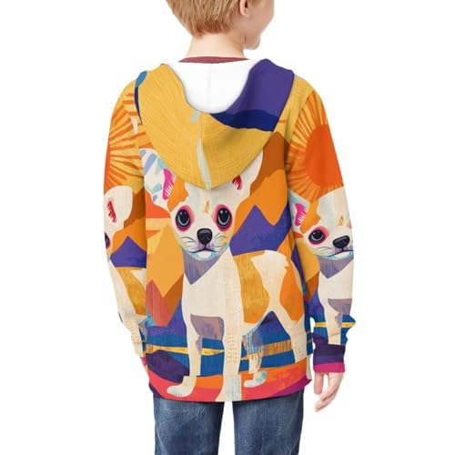 Cumagical Kids Hooded Zip-Up Sweatshirt Comfort For Active Children4