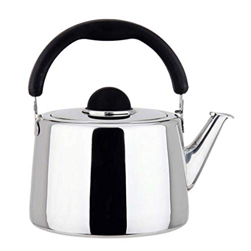 Bouilloire théière en inox de 5,5L pour préparer de grandes quantités d'eau sans attendre
