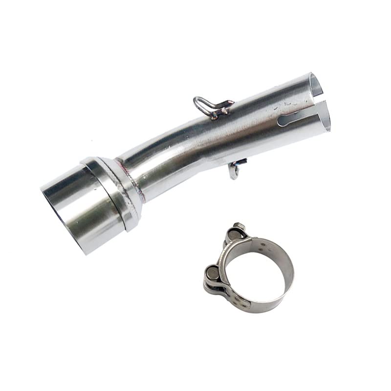 Escape Moto Tubo para YZF R25 R30 R3 2014-2019 2018 2017 2016 2015 Escape Motocicleta conexión Media Codo Adaptador Tubo Moto Tubo Escape Silenciador