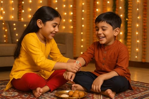 Image of Soft Rakhi for Baby - Baby Boy's First Rakhi Keepsake