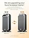 Dreo Quiet Space Heater, 1500W Portable Heaters for Indoor Use with Remote, 70° Oscillation, Fast and Safety Electric PTC Ceramic for Desk Office Bedroom, 12H Timer