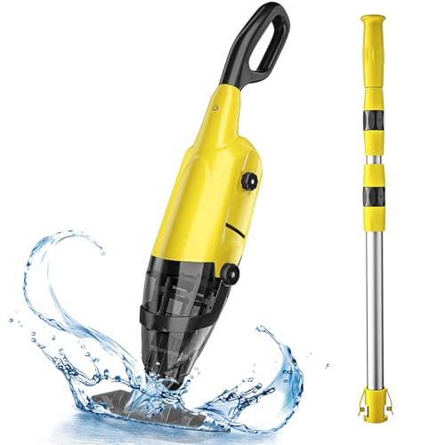Efurden Handheld Cordless Pool Vacuum for Above Ground Pool and ...
