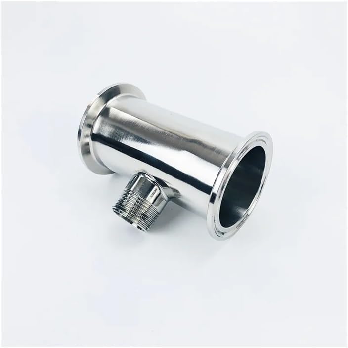 KOKYLEZN 2インチ(51mm) OD64 トライクローバースプールチューブ/パイプ ミドルオススレッド付き 3/4インチ、長