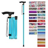 supregear Folding Cane, 5-Level Adjustable Height...