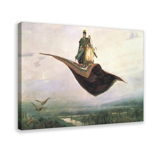Toile folklore russe Ivan Tsarévitch Vasnetsov grand format déco murale bureau