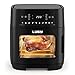 Luby Friggitrice ad aria 12 Litri, 9 in 1 Forno ad aria calda con LED Touch Screen, Friggitrice Senza Olio da 1900W, Air Fryer Oven, Friggere, Griglia, Forno, Arrostir, 6 Accessori, Nero