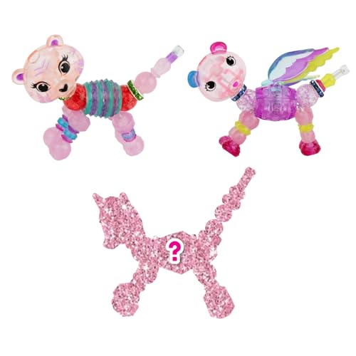 Twisty Petz 3-Pack Jewely Tiger & Cotton Honey Bear - Includes 3 Collectible Petz: 2 You See,1 Surprise! Adorable, collectible petz transform into friendship bracelets, necklace & accessories Girls 6+