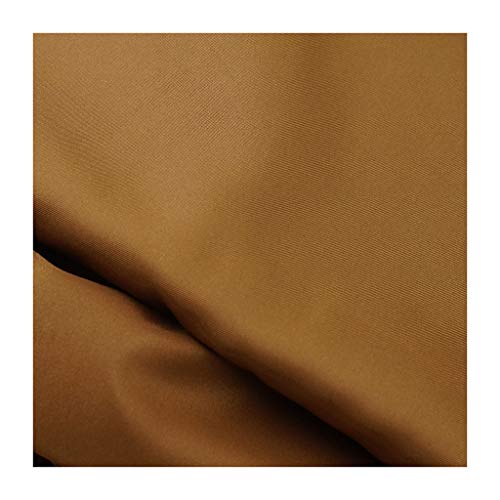 ANWUYANG Bu 1 Stücke 150cm Polyester Futterstoff, DIY Mantel/Anzug/Kleidungsstück Futterstoff - Verkauft Von Dem Messgerät (Color : Dark Camel) Cover