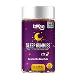Sleep Gummies for Adults with Magnesium, L-Theanine, Passionflower Extract, Glycine, Chewable Sleep Supplement |Night Time| |Sleep Routine | Vegan 60 Gummies |Berries Flavour| (1)