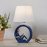 La lampe de bureau est une sculpture en résine respectueuse de l'environnement, intégrée et polie plusieurs fois. Texture délicate, toucher humide, facile à entretenir.