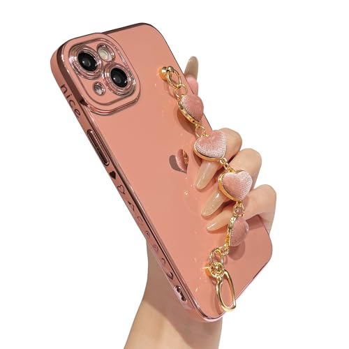 Caseative for iPhone 15 Plus Case, Pink