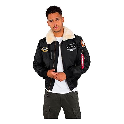 Alpha Industries Injector III Air Force Jacke Black-XXL