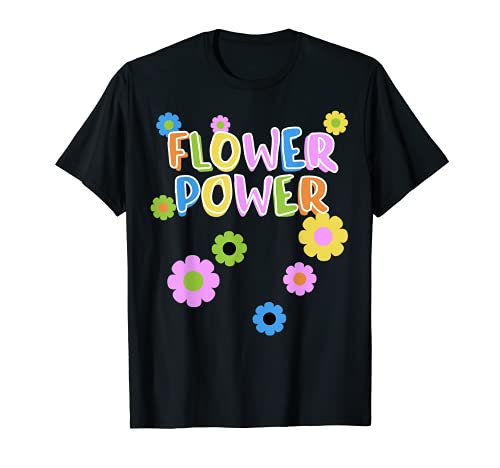 Flower Power Déguisement de poussin années 70 et 60 T-Shirt