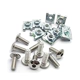 Motorrad-Roller-Ebike-Kunststoffabdeckung, Reparaturbolzen und Clips.