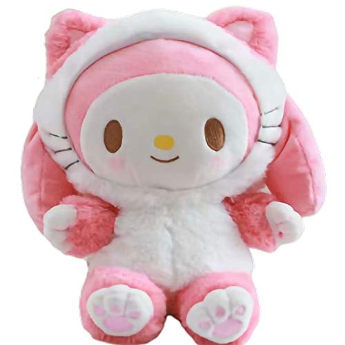 Daweiwang 25Cm Cartoon Plush Doll Soft Stuffed Plush Doll My Melody Cinnamon Cute Anime Plush Toy Melody Plush Doll Cute Skin-Friendly Soft Doll Doll Adult Children's Toy Girl Gift #TOP4