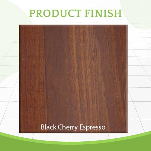 Image of Full-Size Conversion Kit Bed Rails Compatible with Delta Children Convertible Cribs - Solid Wood Rail #0050 - Toddler and Adult Bed Rail for Full-Size Beds - Baby Furniture (Black Cherry Espresso-607)
