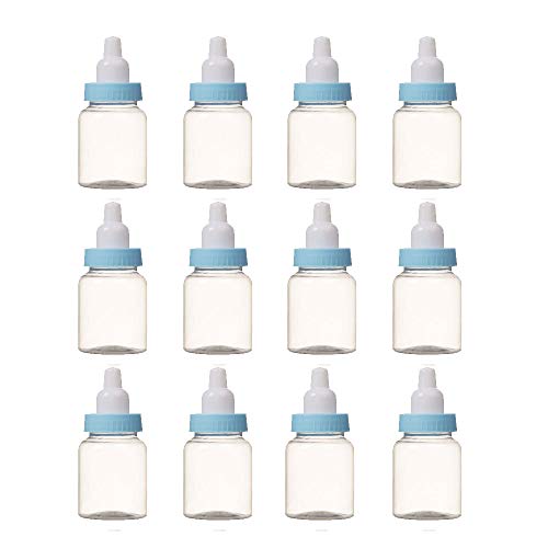 Tiptop Home Baby Show Candy Bottle, 12Pcs Fillable Mini Baby Candy Bottle Gift Box For Baby Shower Favors. #TOP1