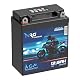Motorradbatterie NRG Premium YB12A-A AGM mit 12V und 12,5Ah