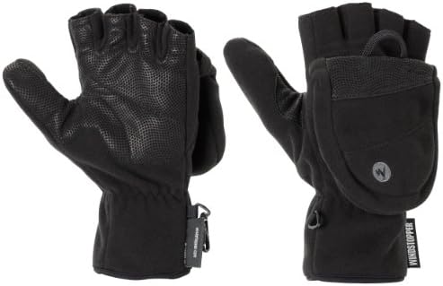 Marmot Windstopper Convertible Fingerless Gloves, Men