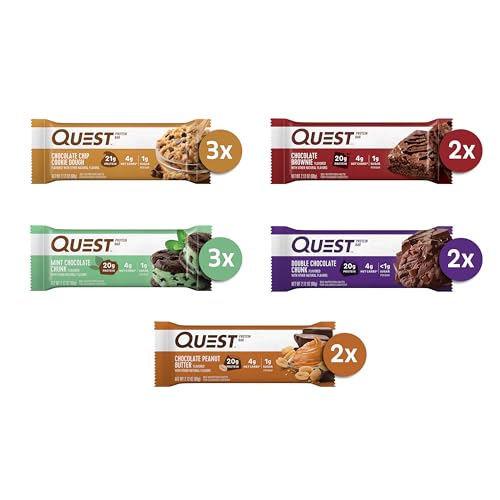 Quest Nutrition Chocolate Lovers Variety Pack, High Protein, Low Carb, Gluten Free, Keto Friendly, 12 Count image 2