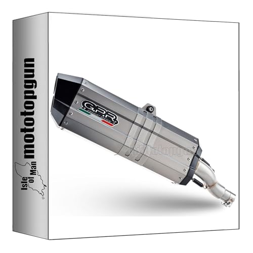 Silencieux GPR Hyper Sonic acier homologué pour optimiser la BMW R 1100 GS 94-98