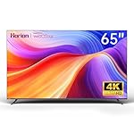 HORION 65-inch Smart TV 4K UHD Flat Screen LED Television,WebOS 22 Ultra Thin Frameless TVs, WiFi, Streaming Live, Dolby Atmos, Hdmi, HDR10, MEMC with Mega Contrast (65-P6D, 2025)