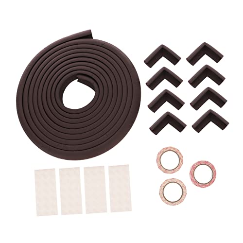 HANABASS 1Set Corner Protector Edges Guards Standard Corners with Adhesive Nbr Corner Bumper Strips for Home Nursery Kitchen Safety
