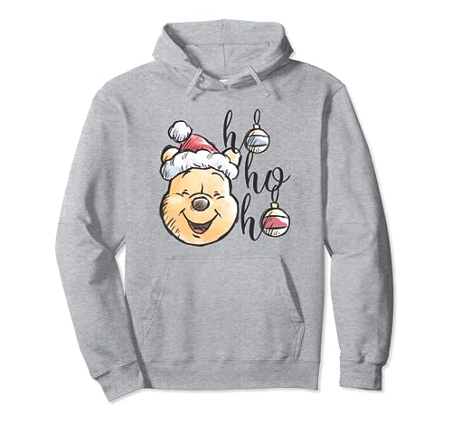 Weihnachten Winnie The Pooh Ho Ho Ho Baubles Pullover Hoodie