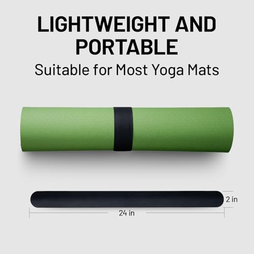 Slim Panda Yoga Mattenband,Yoga Mat Carrier is Designed to keep Your Yoga Mat Tightly Rolled in Seconds, Fits Most Yoga Mats (60 cm L x 5 cm W) - Image 4