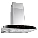 FIREBIRD New 30" European Style Island Mount Stainless Steel Range Hood Vent w / Touch Control FB-I086-30