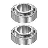 HARFINGTON 2pcs GE10C Spherical Plain Bearing 10mmx19mmx9mm Sealed Spherical Radial Ball Bearing