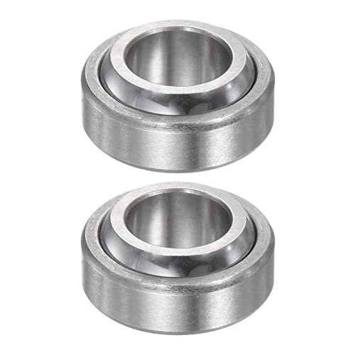 HARFINGTON 2pcs GE10C Spherical Plain Bearing 10mmx19mmx9mm Sealed Spherical Radial Ball Bearing