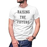 B&S Boutique Meghan Raising The Future T-Shirt Blanc pour Les Hommes Size XL