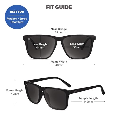 Image of Knockaround Square Polarized Sunglasses for Men & Women - UV400 Protection