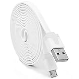 Cable Noodle 3 M Micro USB para Samsung Galaxy Tab S2 Android 3 metros cargador USB smartphone conector